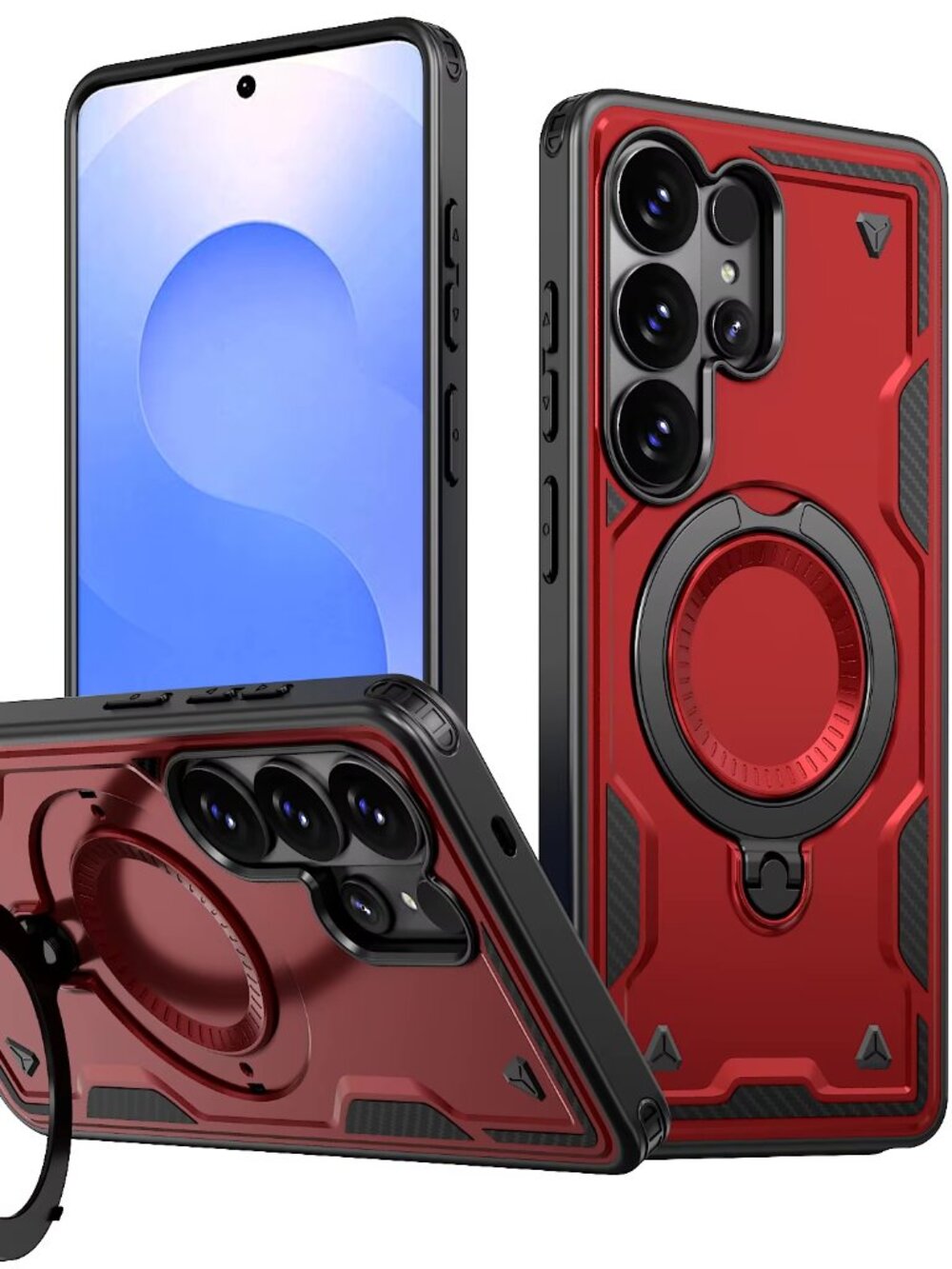 Samsung Galaxy S26 Ultra Rugged Stand Case Military-Grade Shockproof